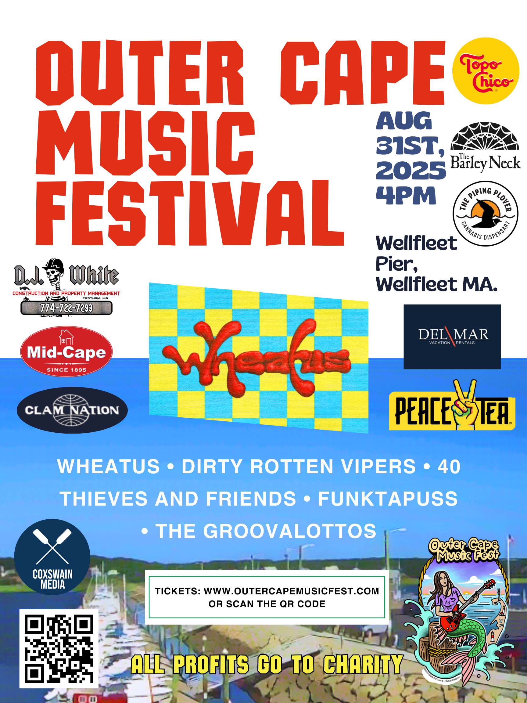 Campaign cover image for 3rd Annual Outer Cape Music Festival