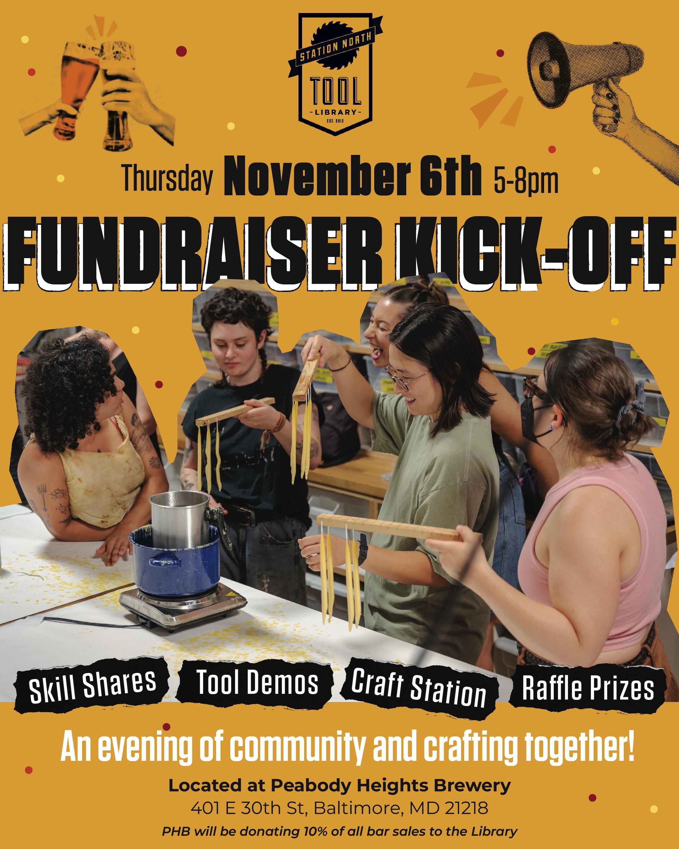 Campaign cover image for Tool Library Fundraiser Kick-Off