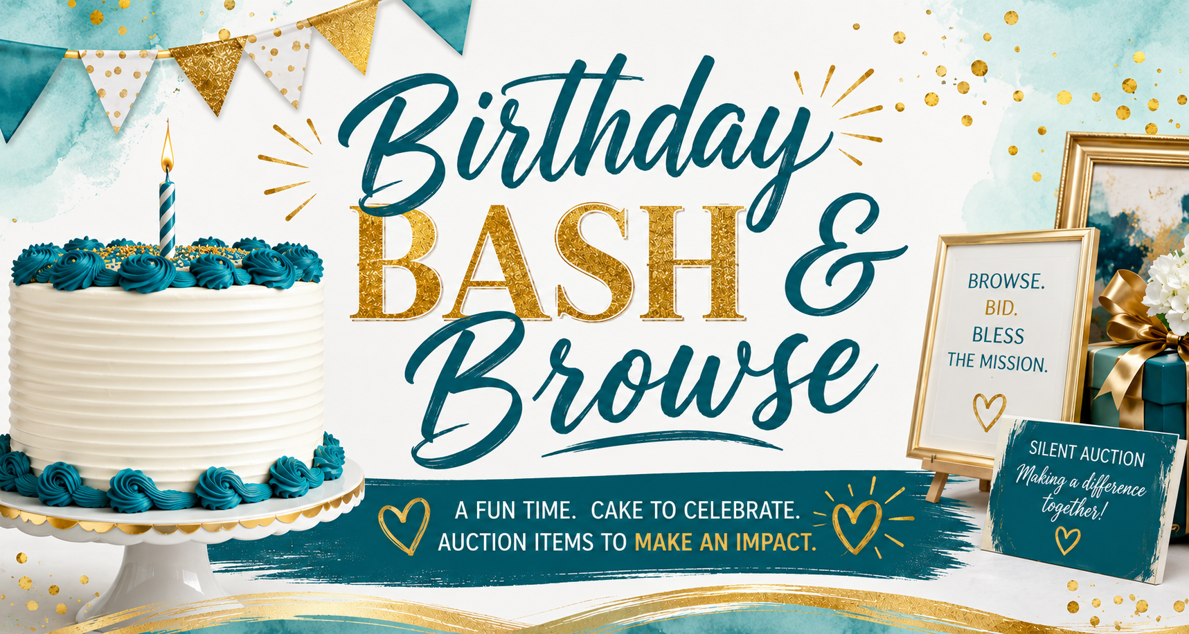Campaign cover image for Birthday Bash & Browse