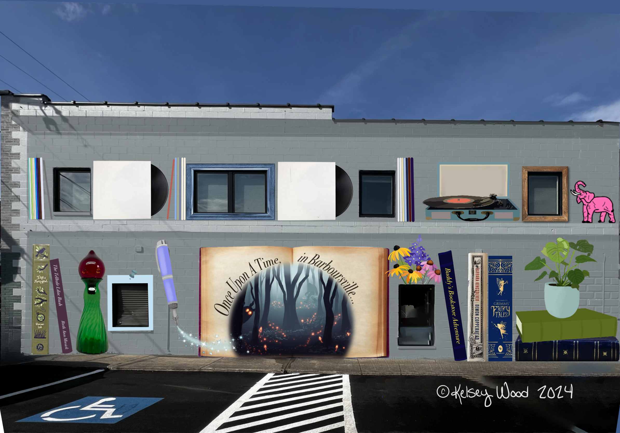 Campaign cover image for Paint the Story: A Barboursville Mural Fundraiser