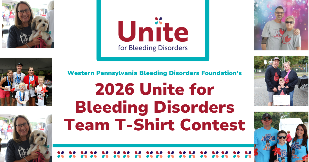 Campaign cover image for Unite for Bleeding Disorders 2026 Team T-Shirt Contest