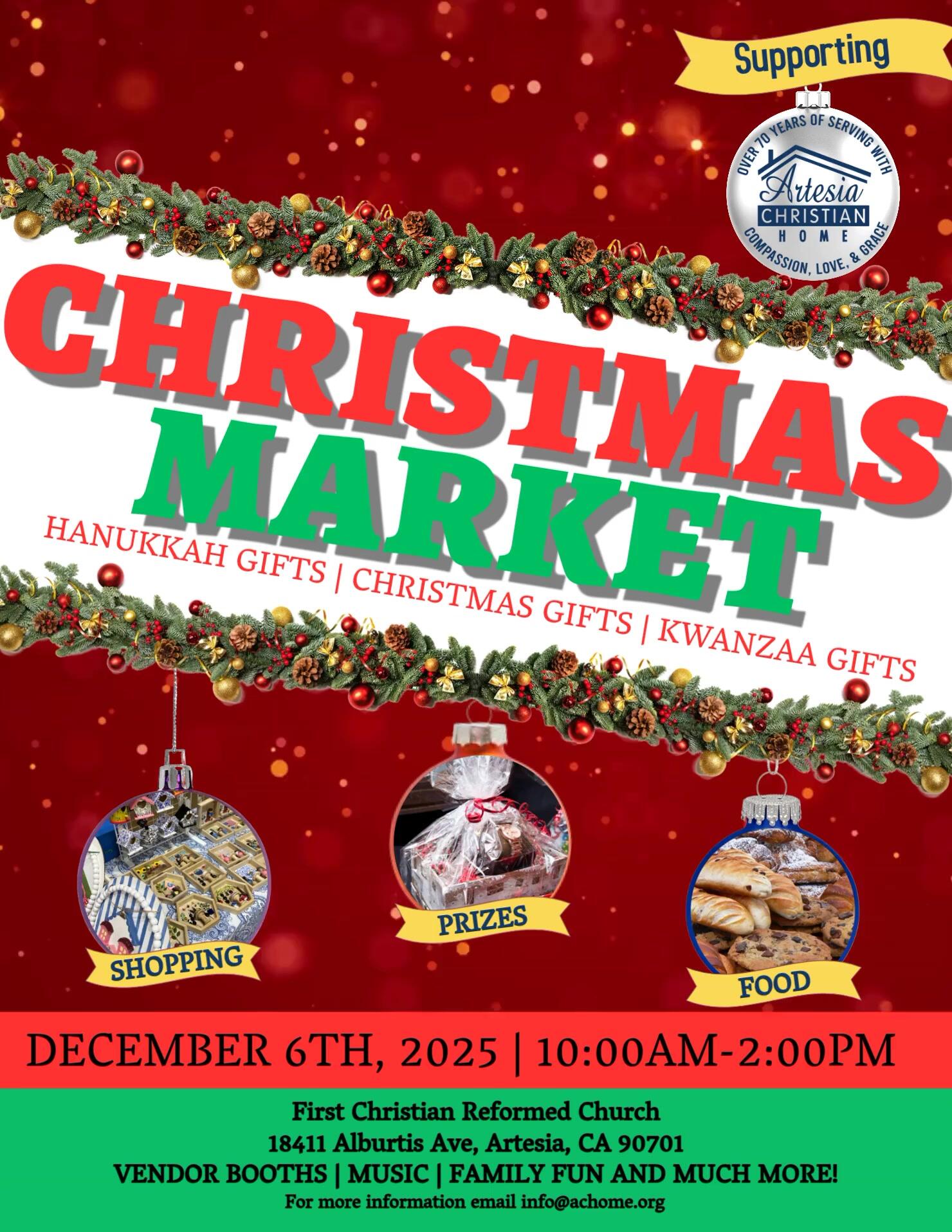 Campaign cover image for Christmas Market Fundraiser