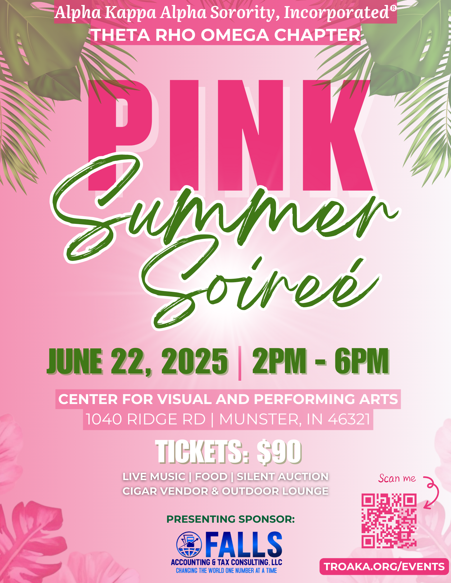 Campaign cover image for 2025 Pink Summer Soiree: Scholarship & Programs Fundraiser