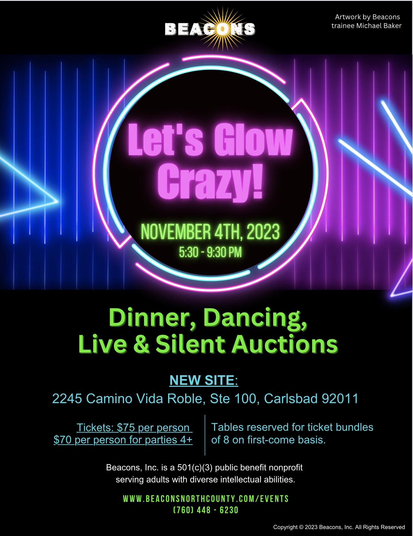 Campaign cover image for Let's Glow Crazy!