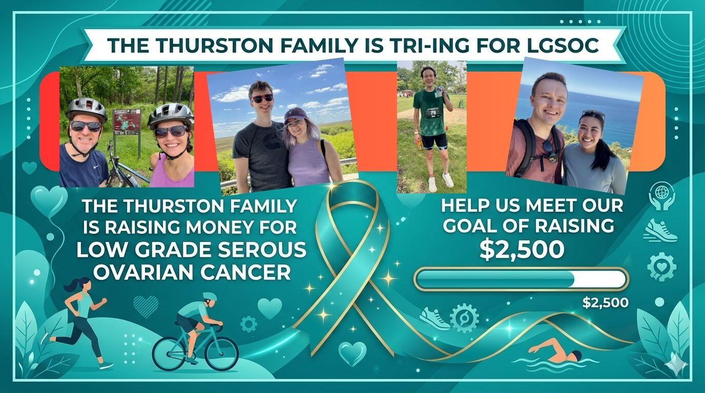 Campaign cover image for Thurstons Tri-ing for LGSOC