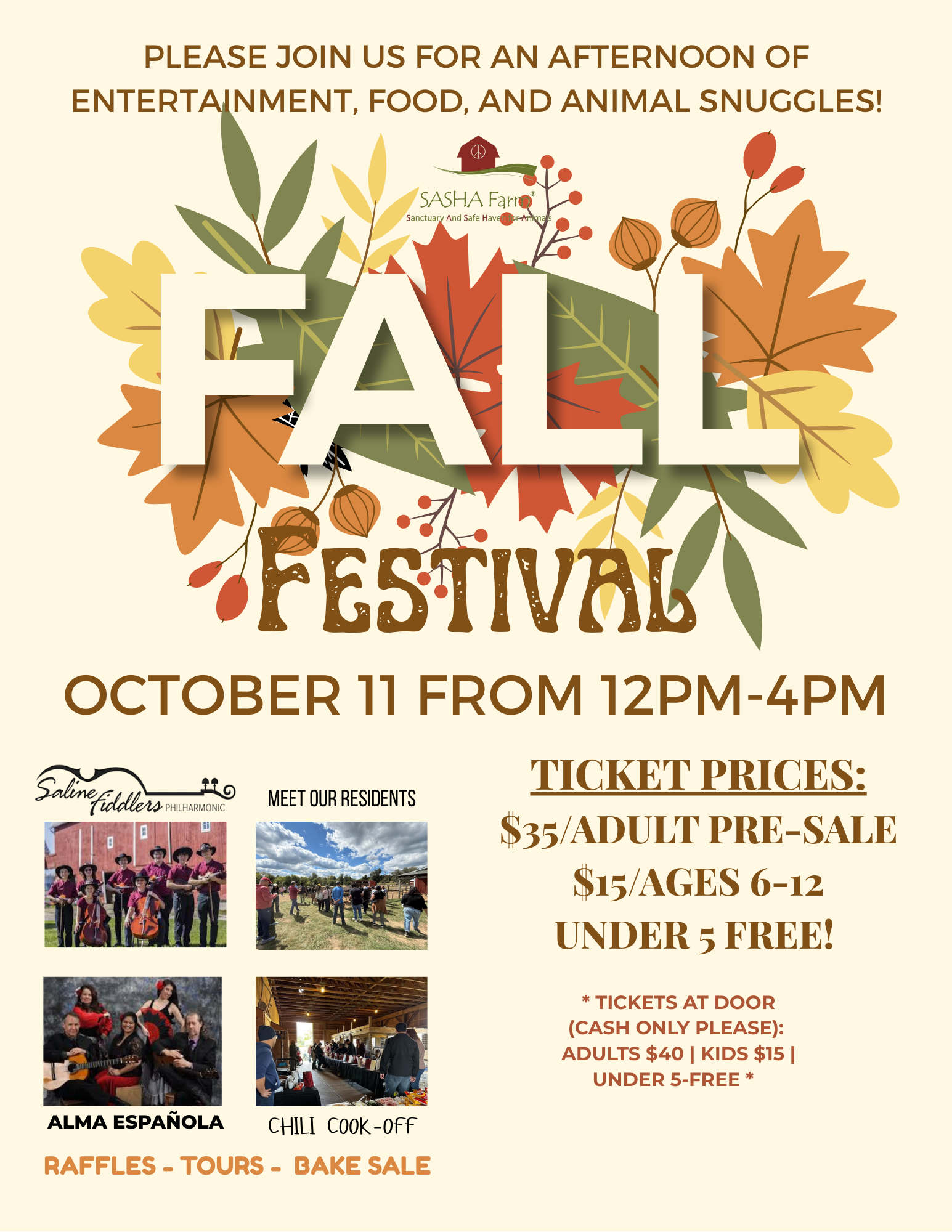 Campaign cover image for SASHA FARM'S 2025 FALL FEST