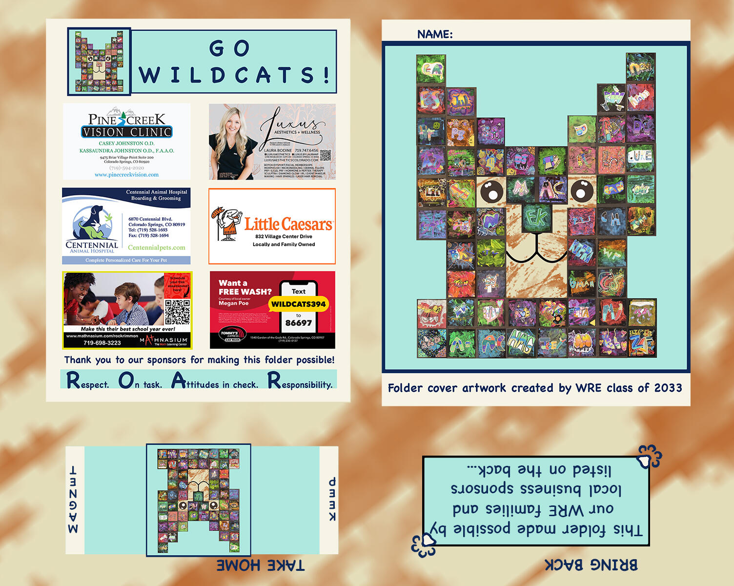 Campaign cover image for Woodmen-Roberts Elementary Monday Folder Advertising