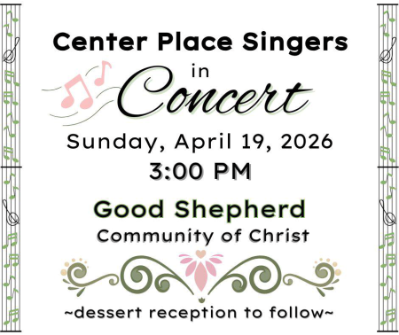 Campaign cover image for 2026 Center Place Singers Concert