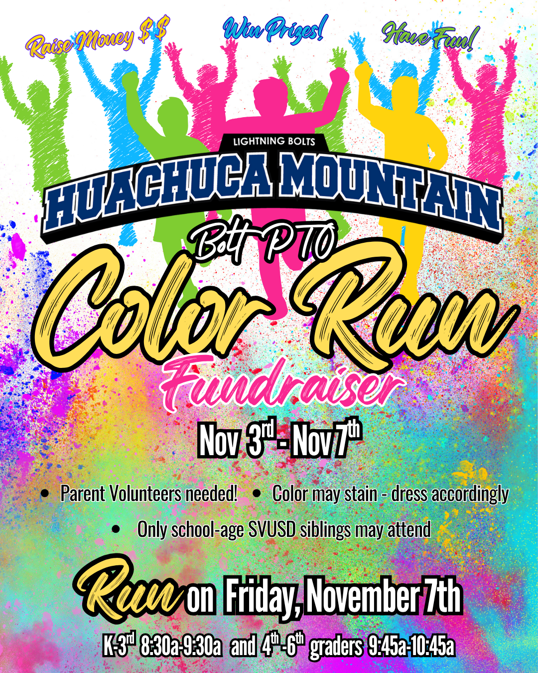 Campaign cover image for Huachuca Mountain Color Run Fundraiser