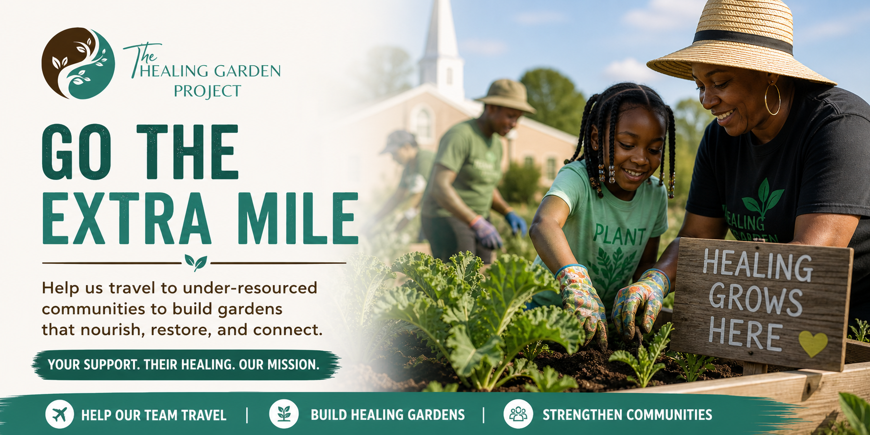Campaign cover image for Bring Healing Gardens Across the Country