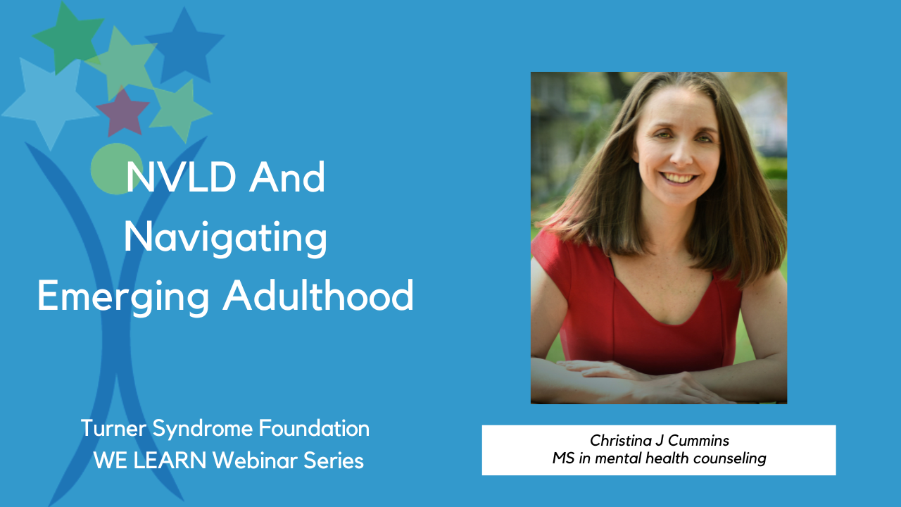 Campaign cover image for WE- NVLD and Navigating Emerging Adulthood