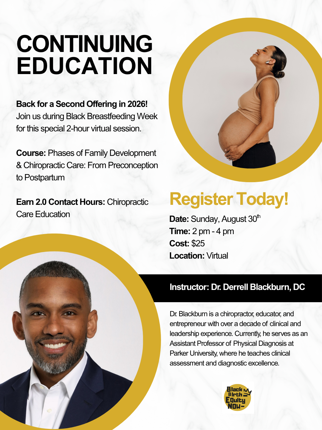 Campaign cover image for Phases of Family Development & Chiropractic Care (BBW 2026)