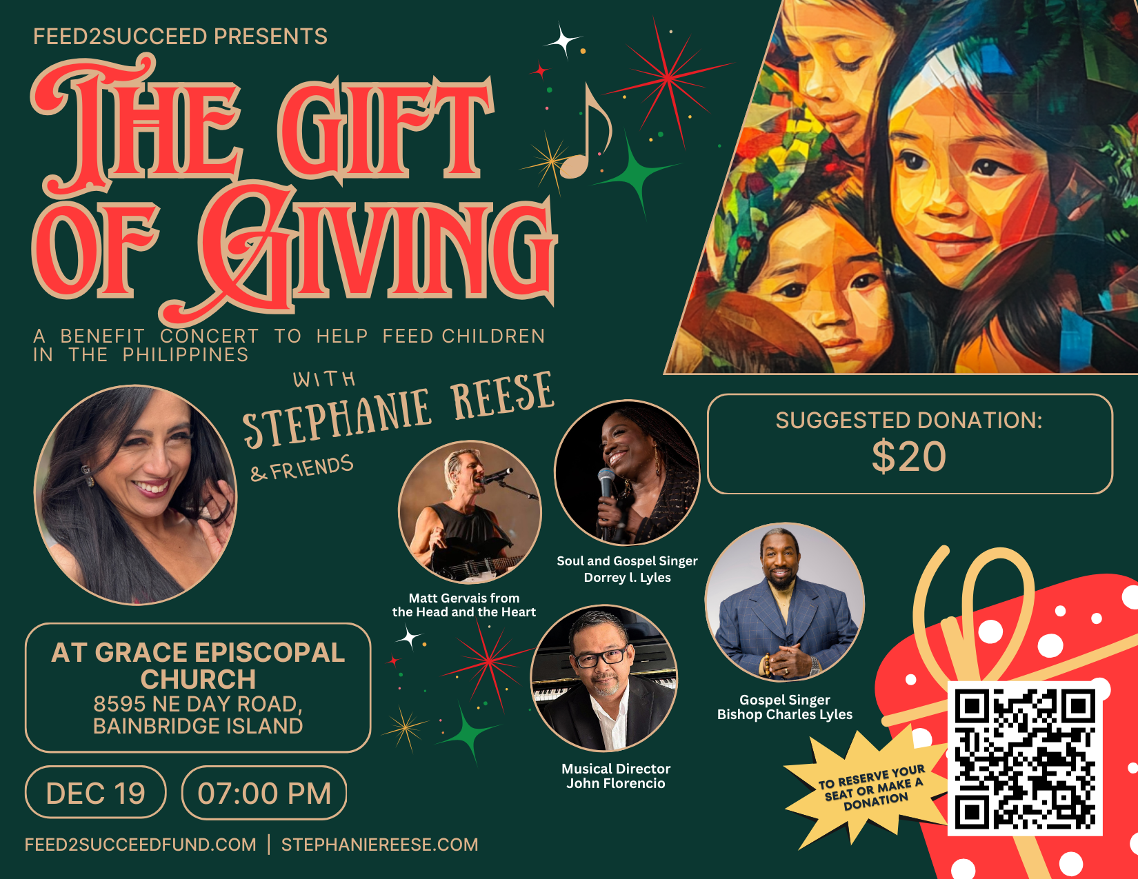 Campaign cover image for The Gift of Giving 2025 - Benefiting Feed2Succeed