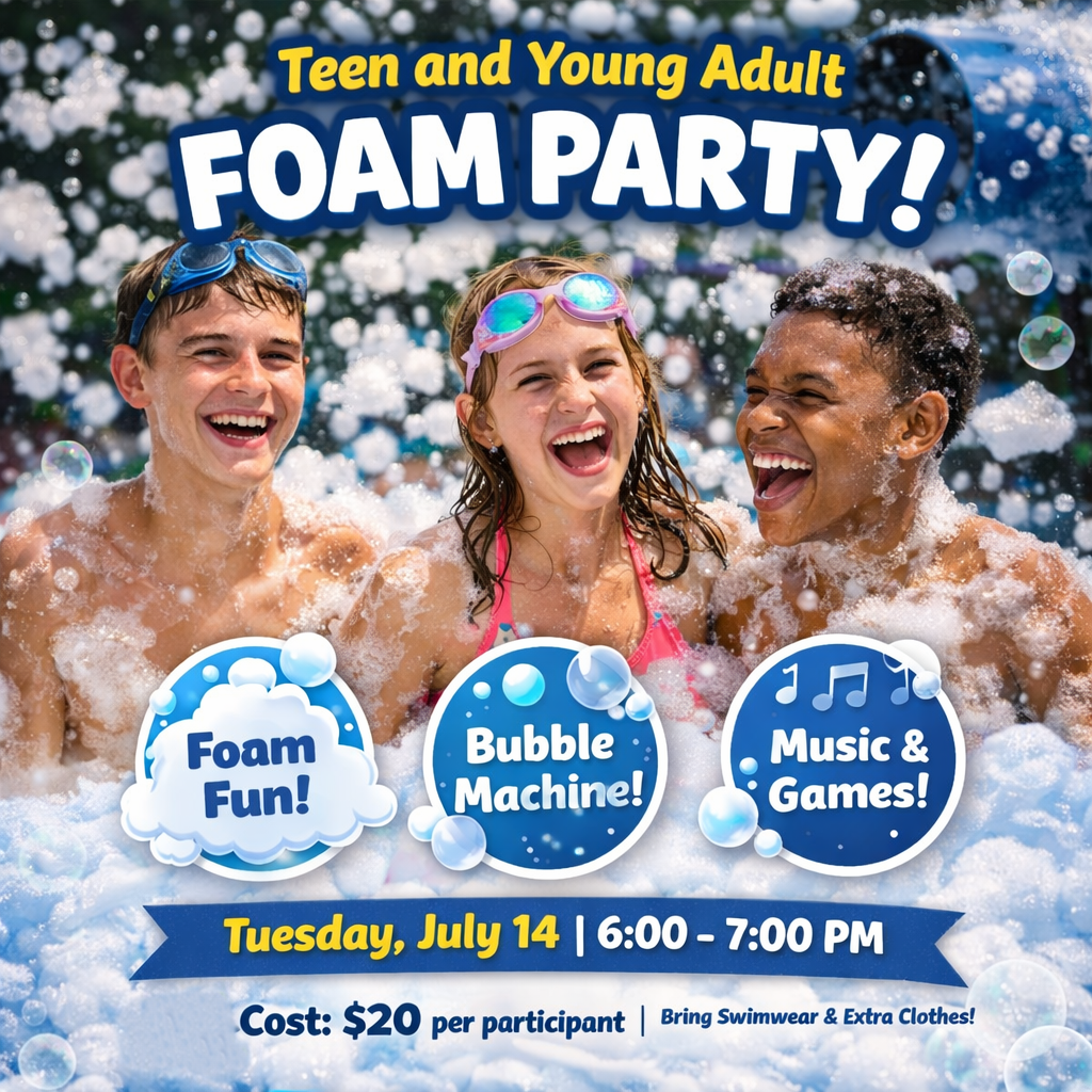 Campaign cover image for 2026 Teen & Young Adult Foam Party