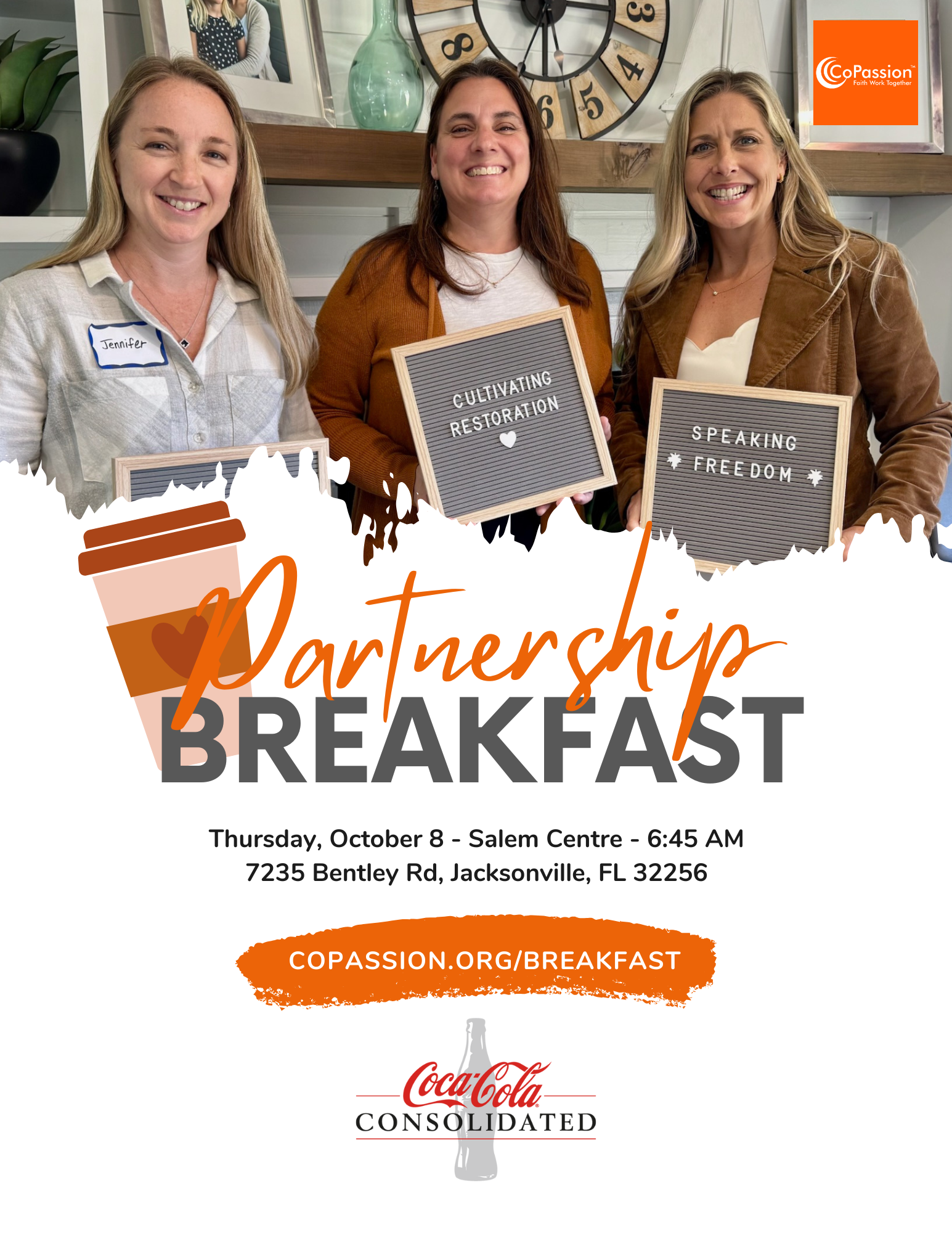 Campaign cover image for CoPassion Partnership Breakfast for 2027