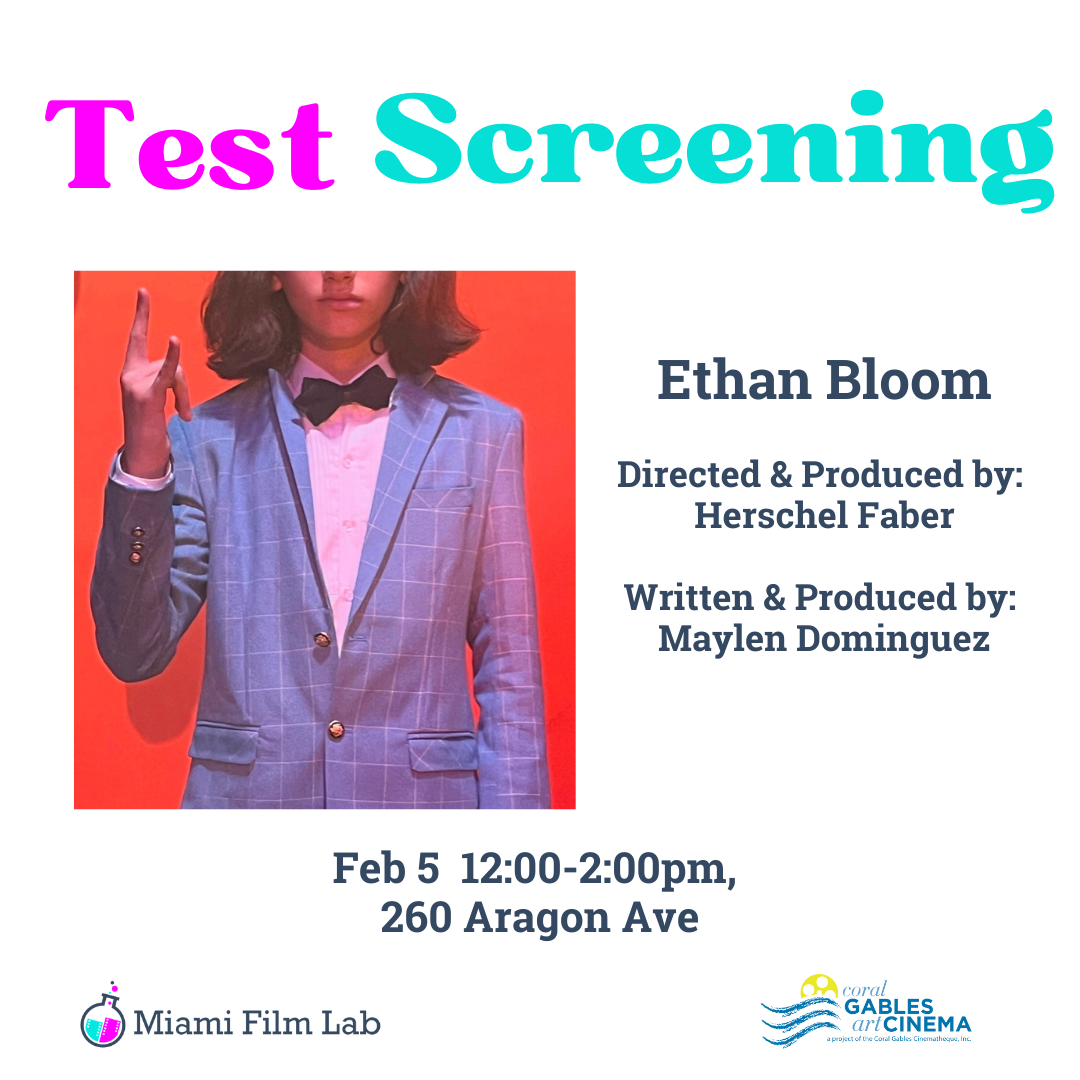 Campaign cover image for Miami Film Lab - Test Screening - Feb 5, 2025