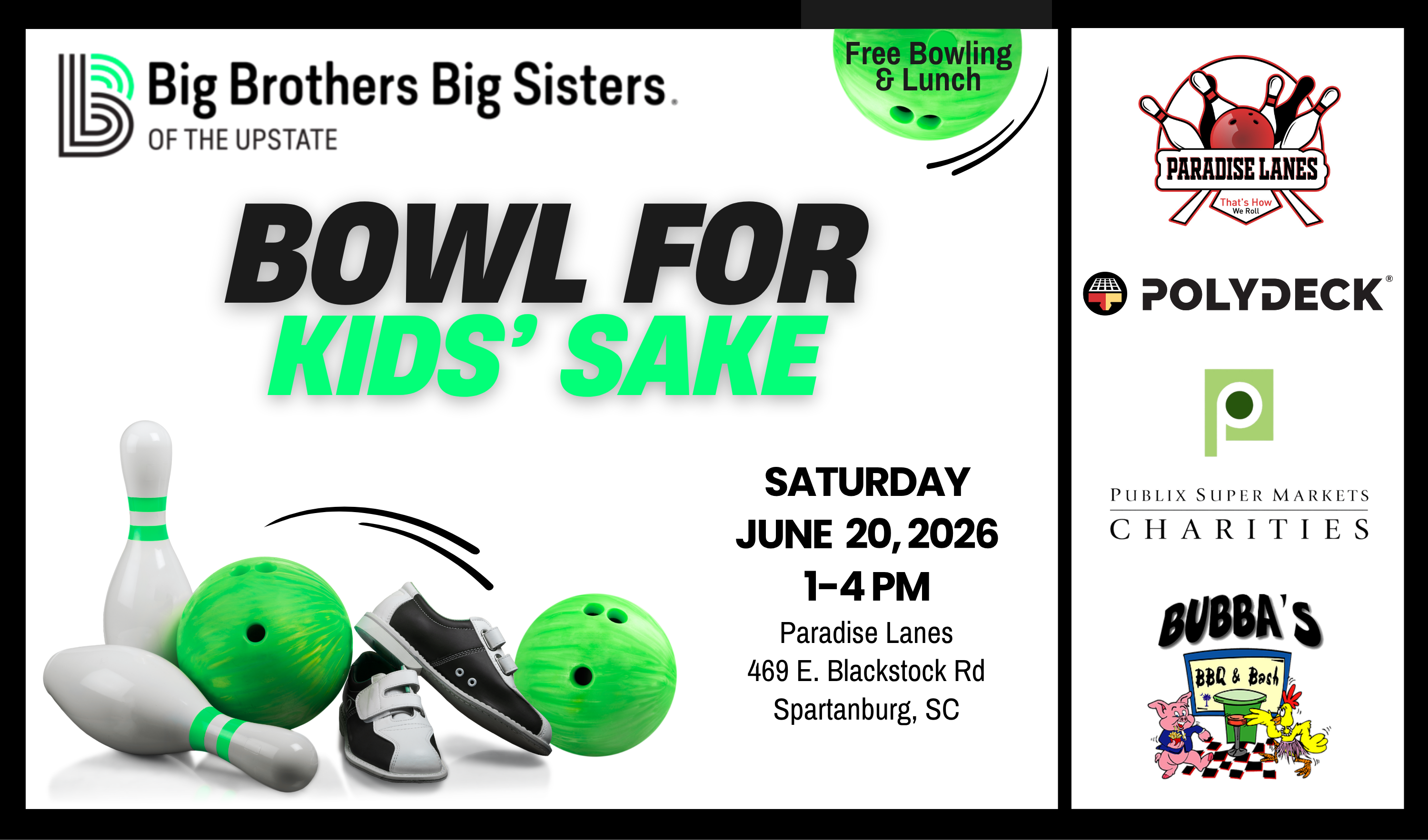 Campaign cover image for Bowl for Kids' Sake 2026