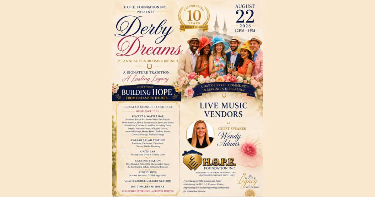 Campaign cover image for 2026 Derby Dreams Derby Brunch