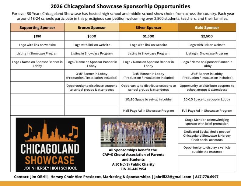 Campaign cover image for Showcase 2026 Sponsorship