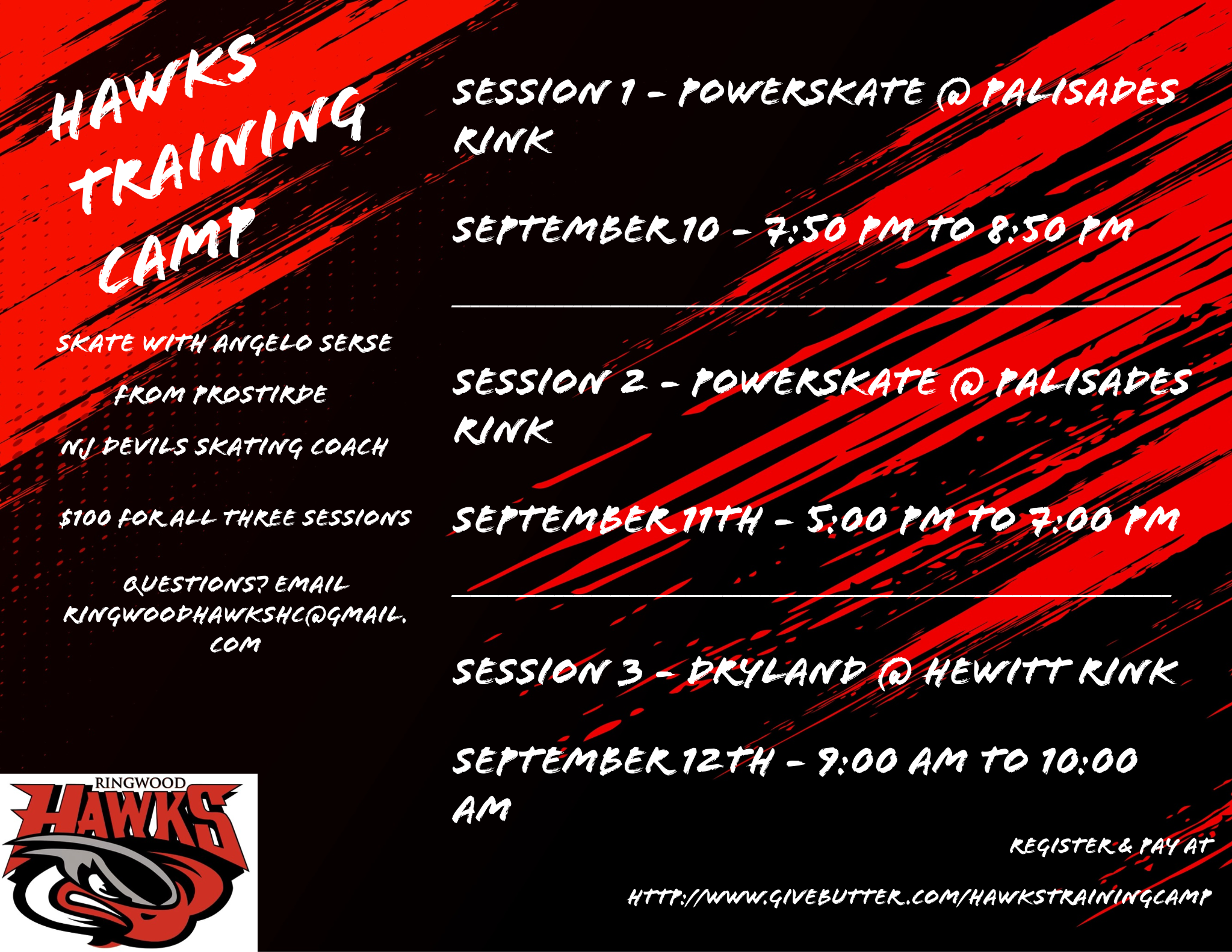 Campaign cover image for Ringwood Hawks Hockey Training Camp
