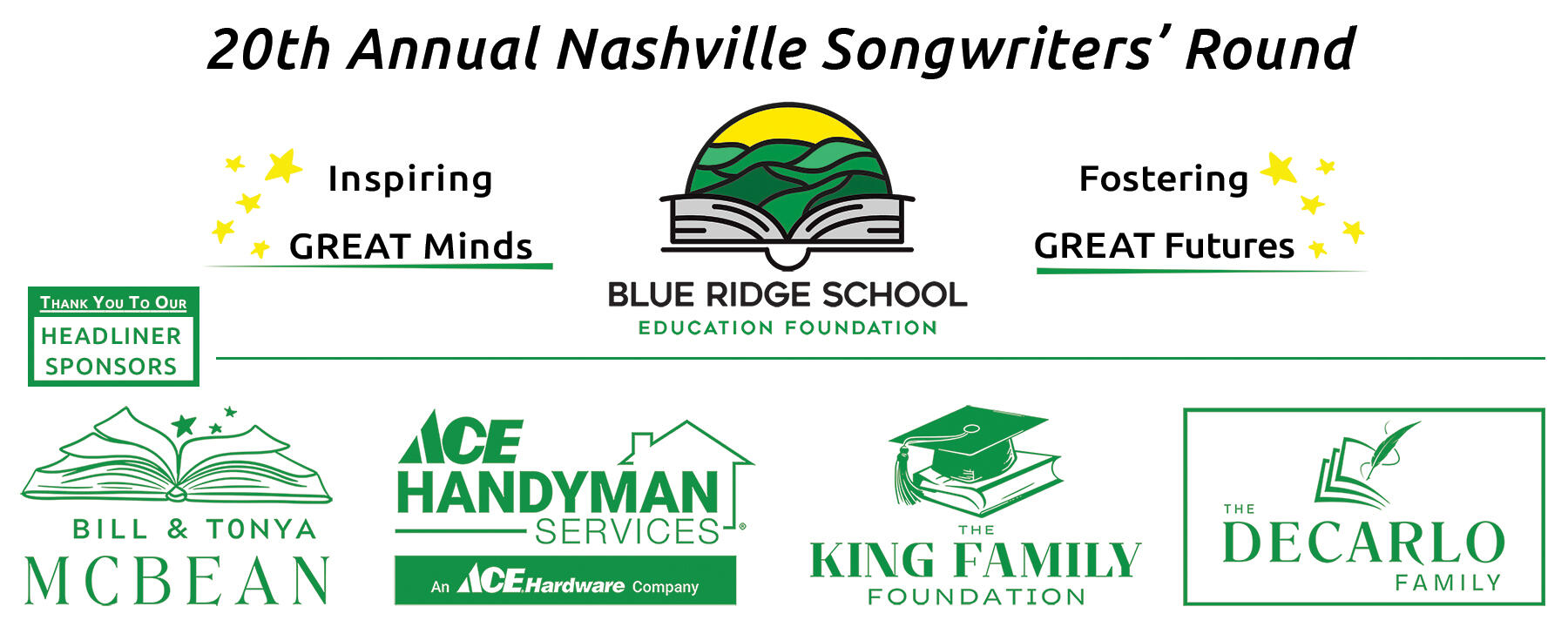 Campaign cover image for 20th Annual Nashville Songwriters' Round