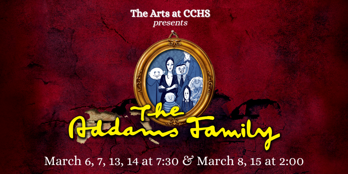 Campaign cover image for The Arts at CCHS: Addams Family Musical Ad & Patron Drive