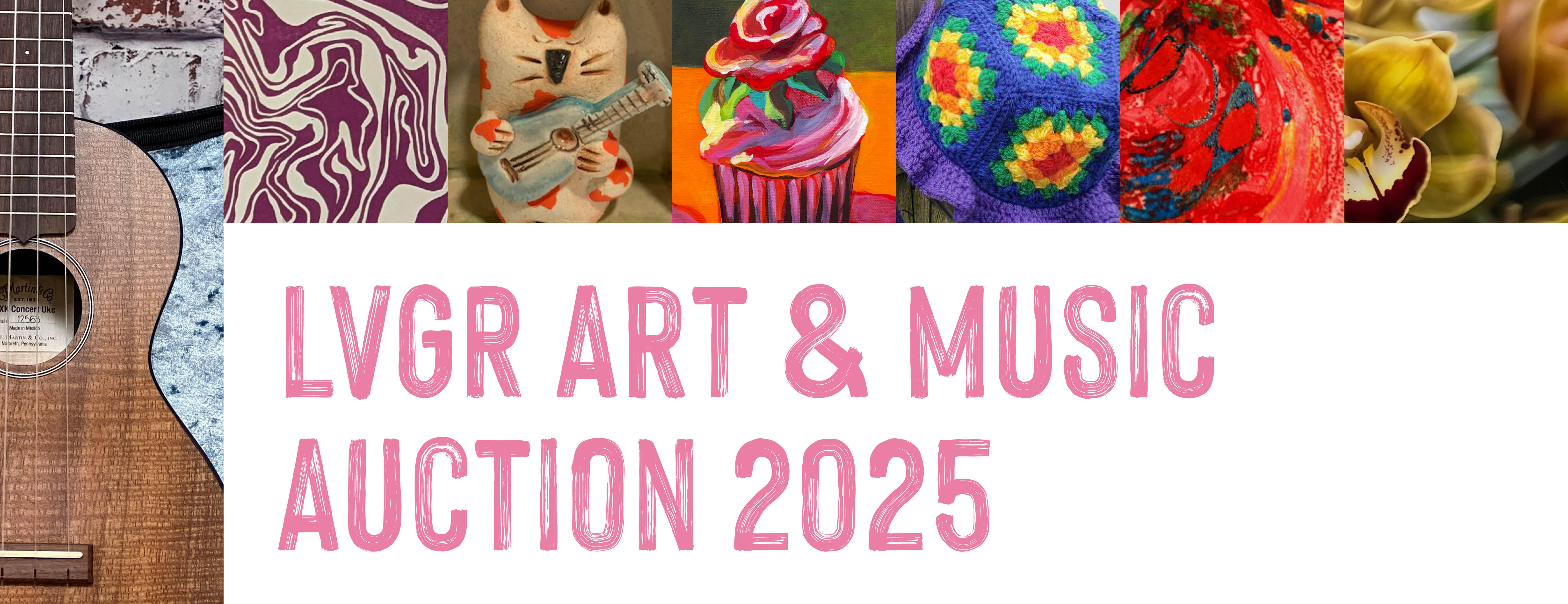Campaign cover image for LVGR Art & Music Auction at Get LOUD Camp Showcase 2025