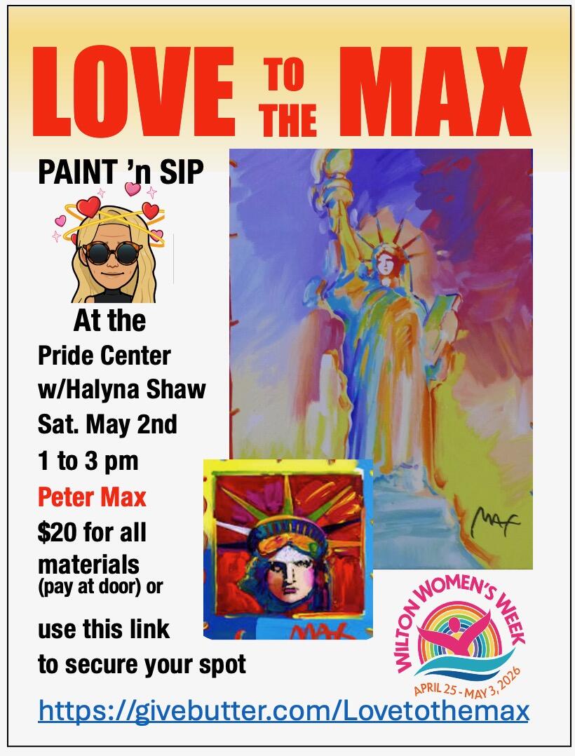 Campaign cover image for Love to the Max - Paint & Sip w/ Halyna Shaw