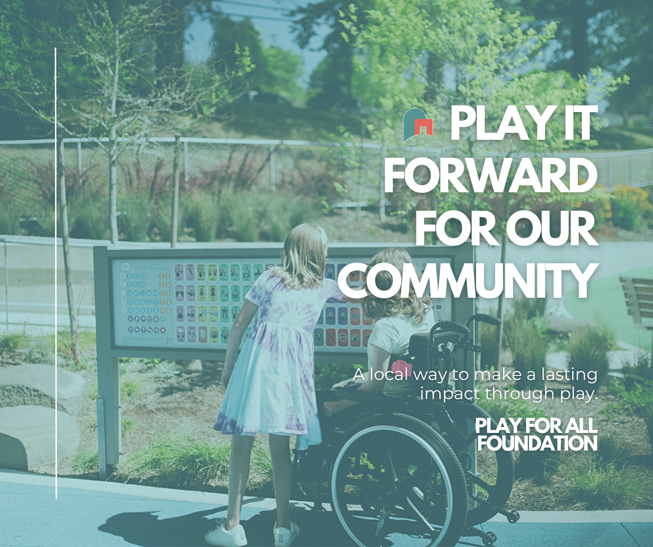 Campaign cover image for Play It Forward for Our Community