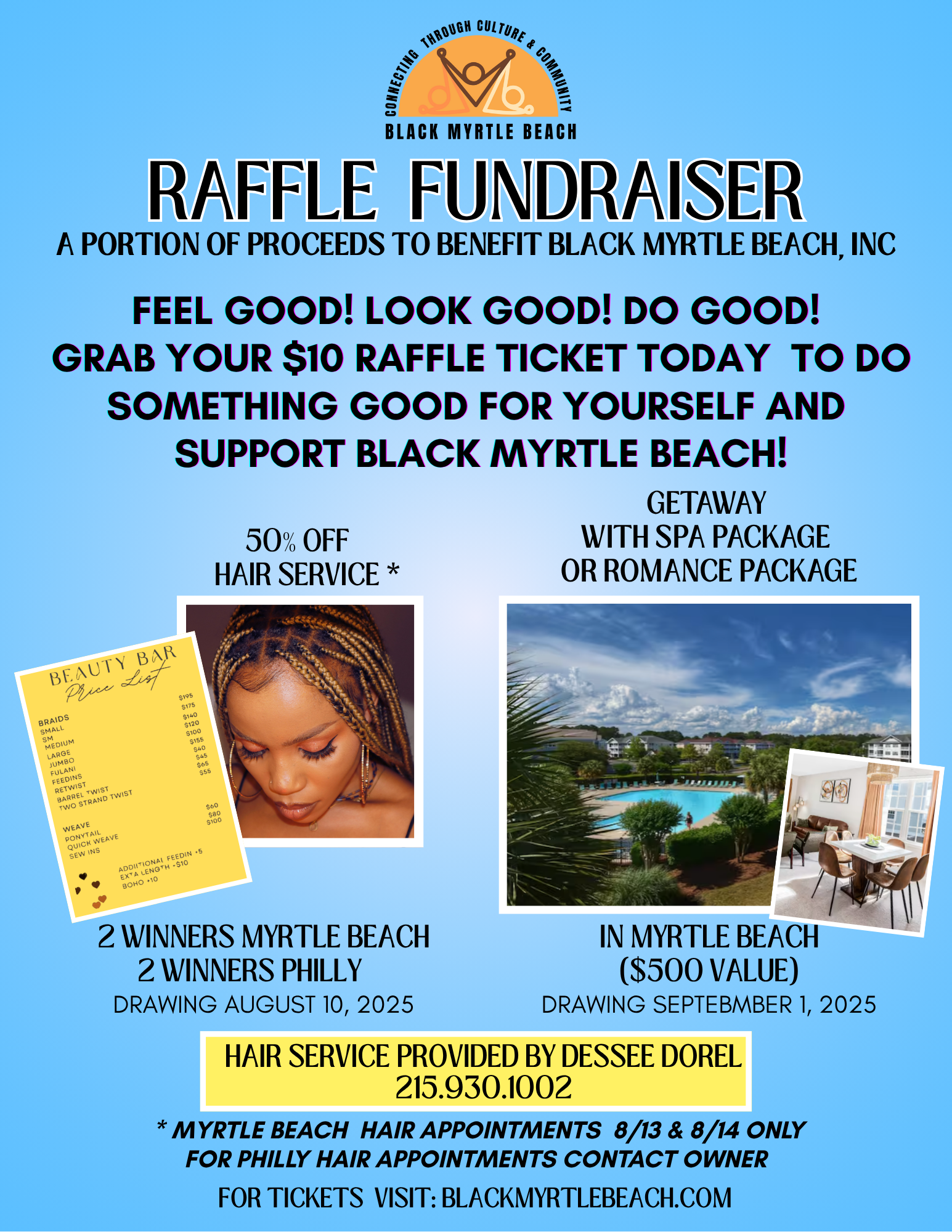 York Raffle Back to School & Self Care Raffle | Black Myrtle Beach, Inc