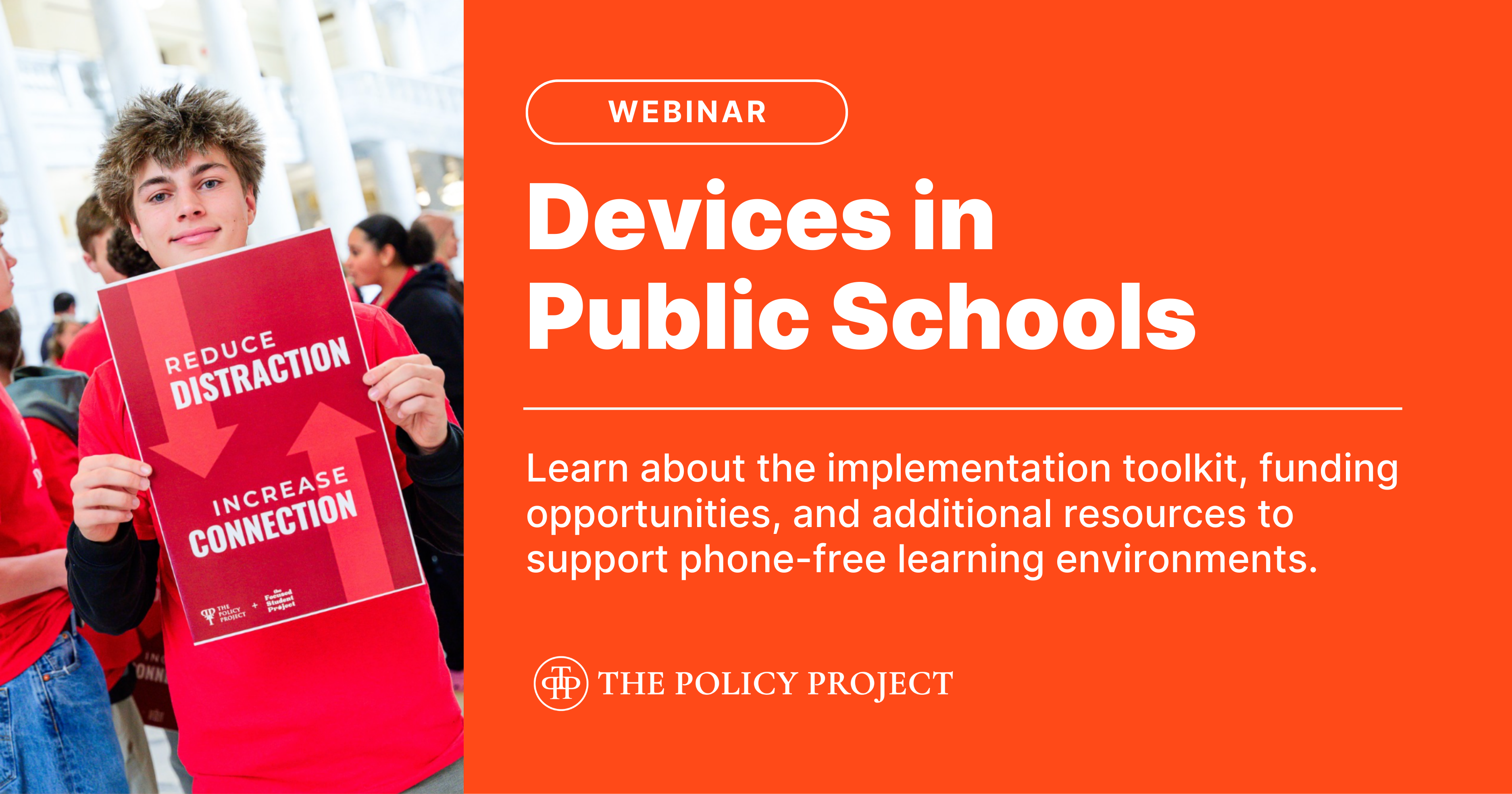 Campaign cover image for Webinar: Devices in Public Schools
