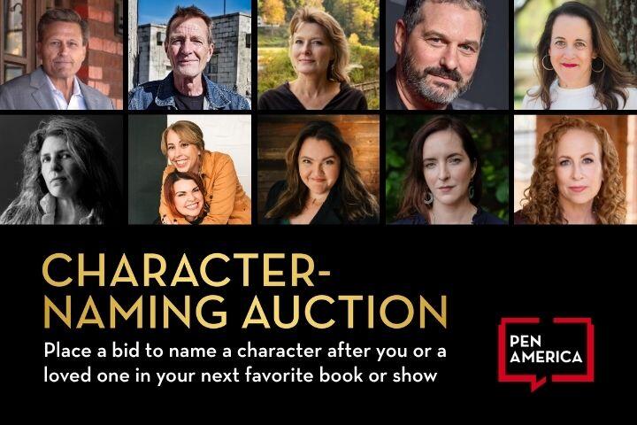 Campaign cover image for PEN America Character Naming Auction