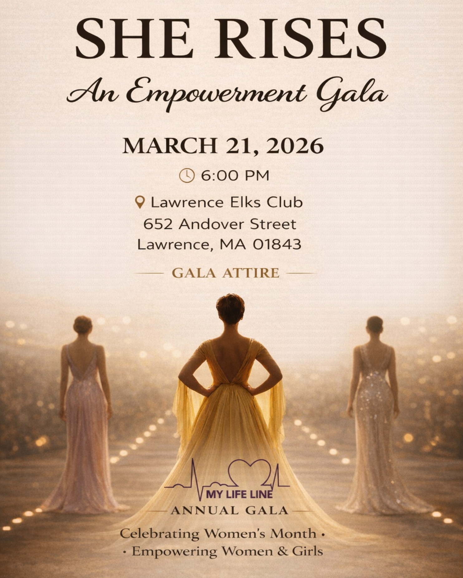 Campaign cover image for SHE RISES GALA