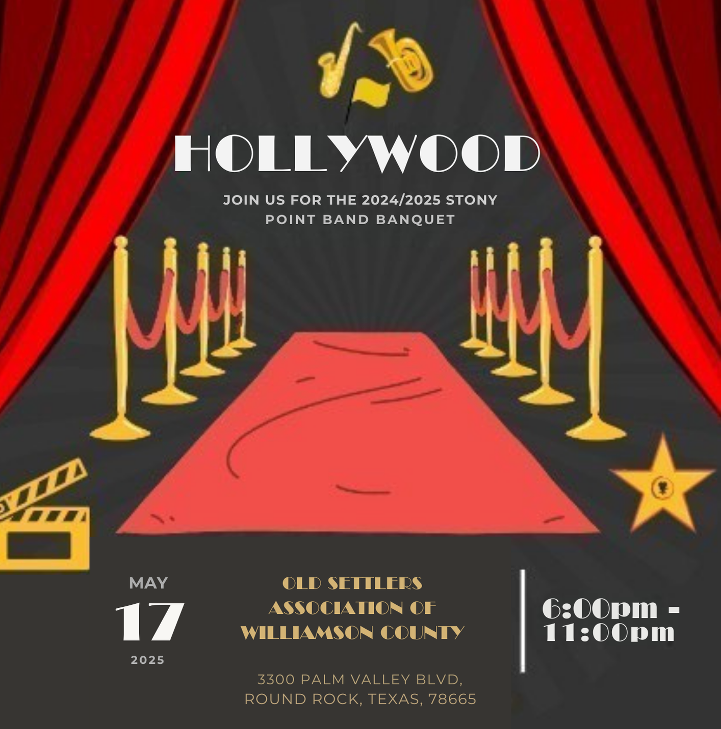 Campaign cover image for 2025 Annual Tiger Band and Sapphire Guard Banquet