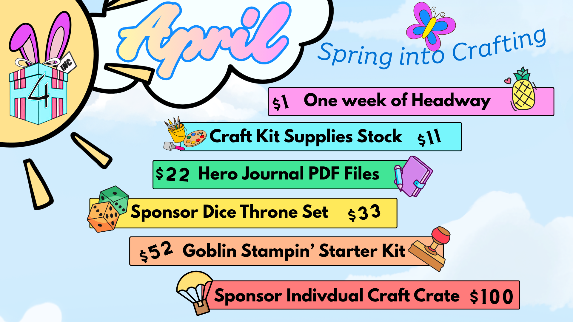 Campaign cover image for Spring Into Crafting