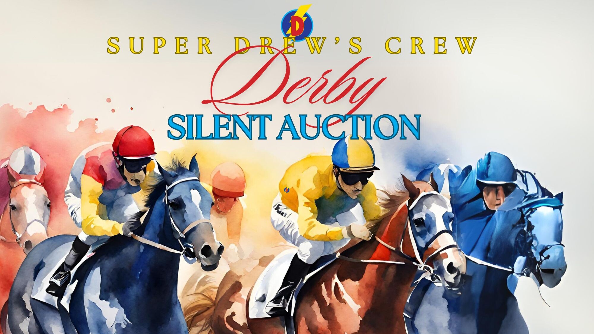 Campaign cover image for Super Drew's Crew Derby Fundraiser Silent Auction