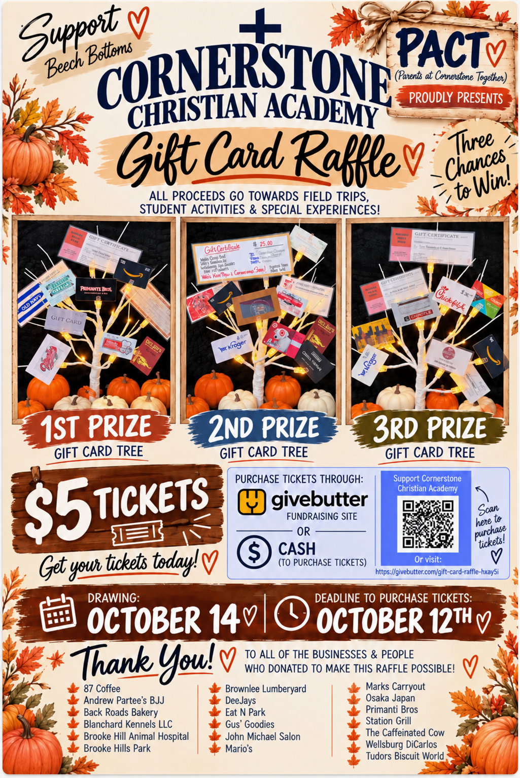 Campaign cover image for Gift Card Raffle