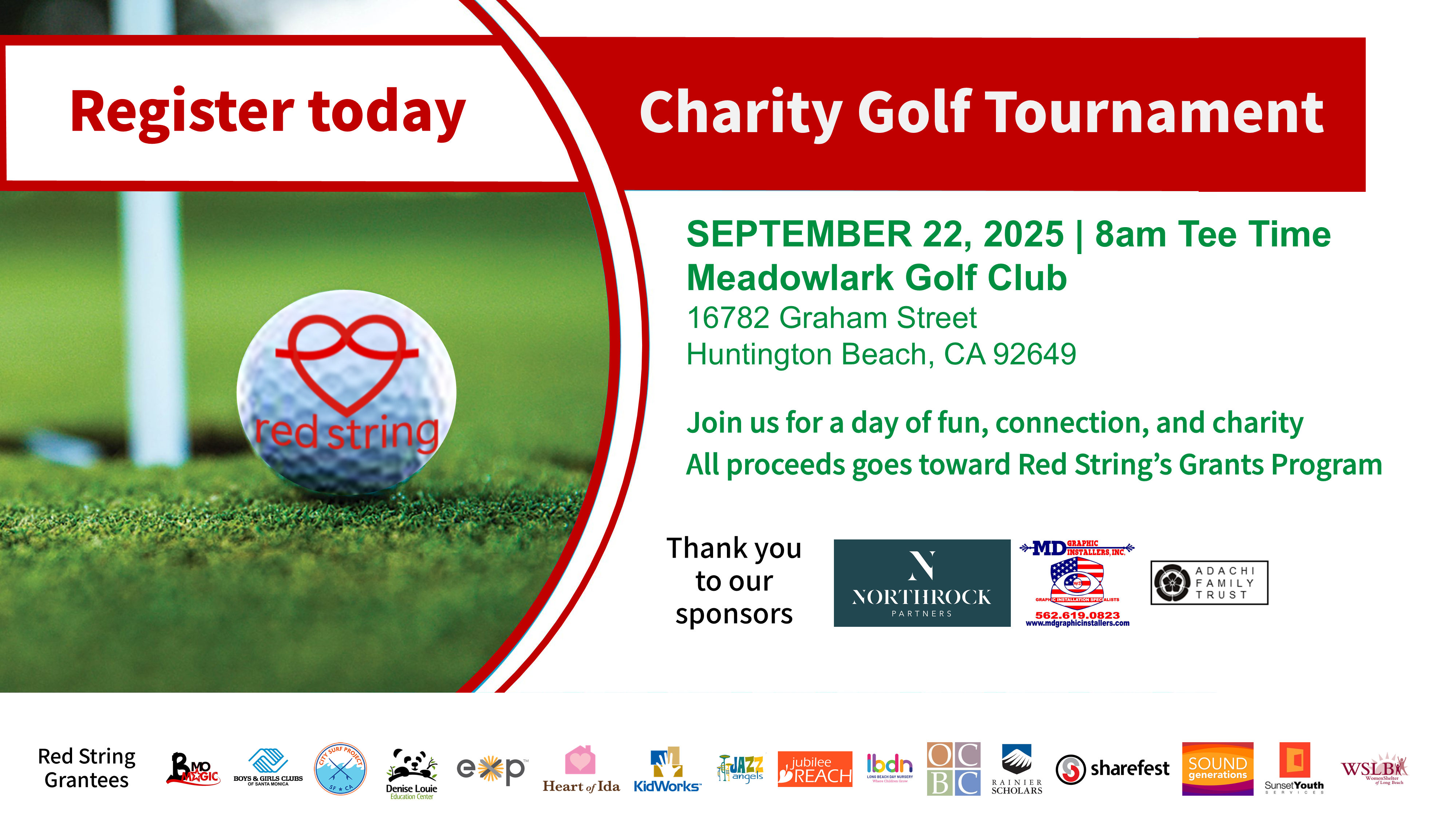 Campaign cover image for 3rd Annual Swing for String Golf Tournament and Online Charity Auction