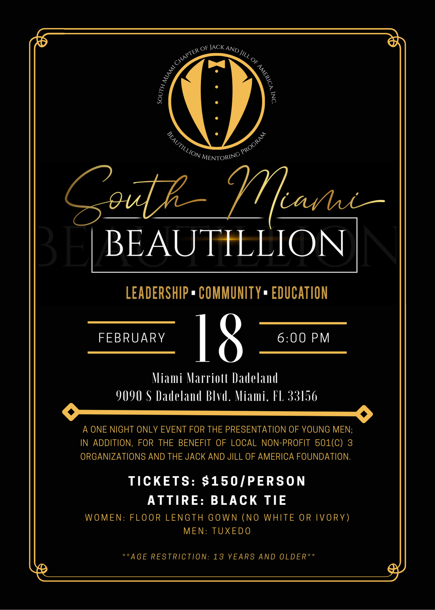Campaign cover image for South Miami Beautillion