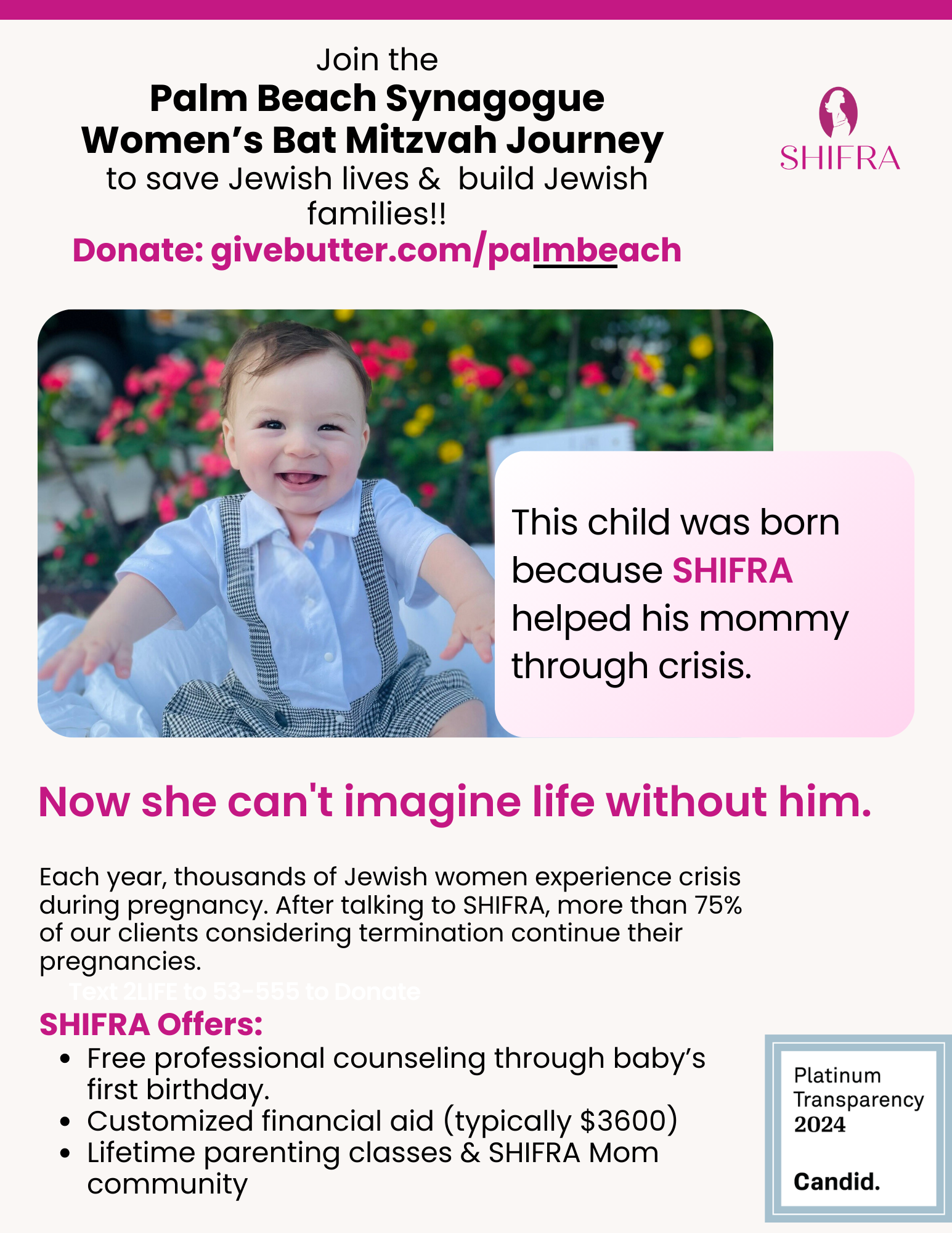 Campaign cover image for Can you change her life with love?