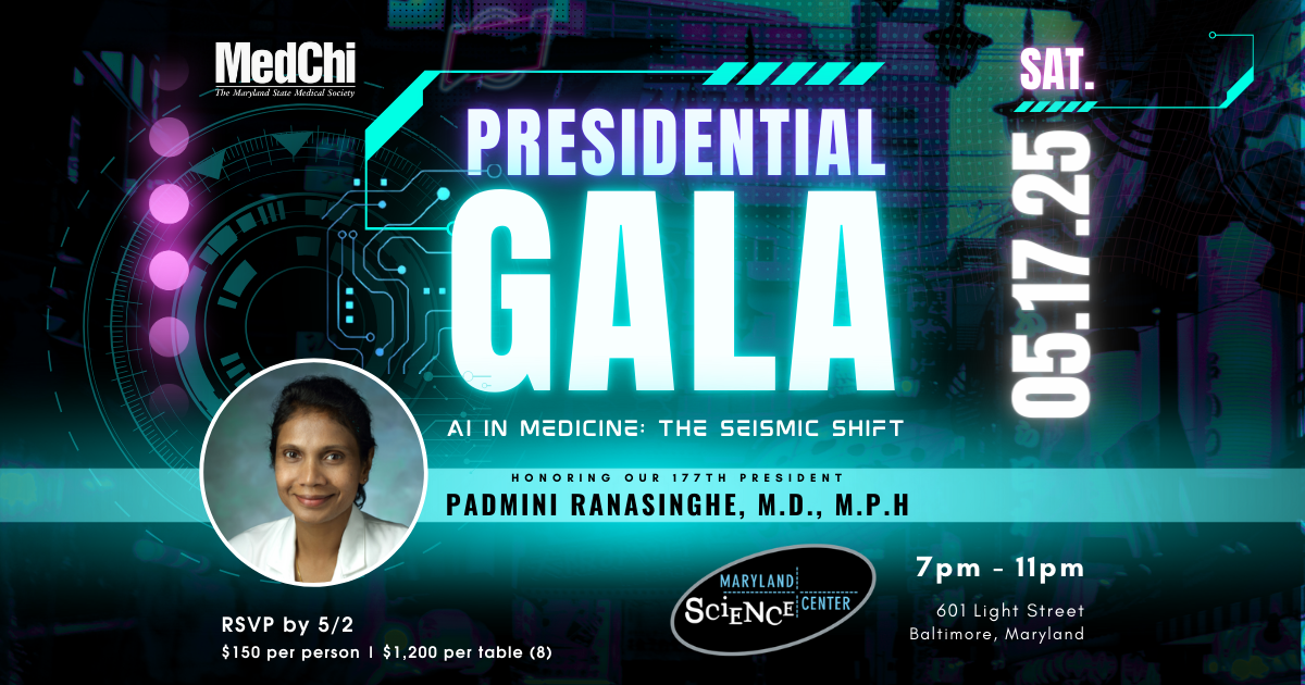 Campaign cover image for MedChi Presidential Gala Raffle 2025