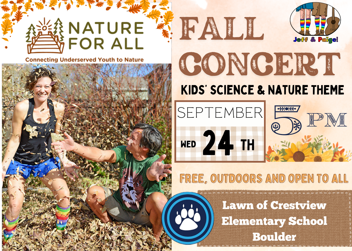 Campaign cover image for Fall Concert/Concierto de Otoño