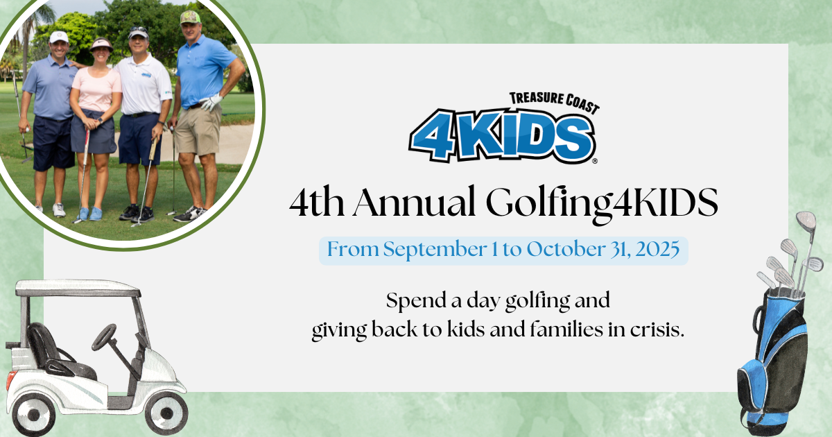 Campaign cover image for Golfing4KIDS - Treasure Coast | 2025