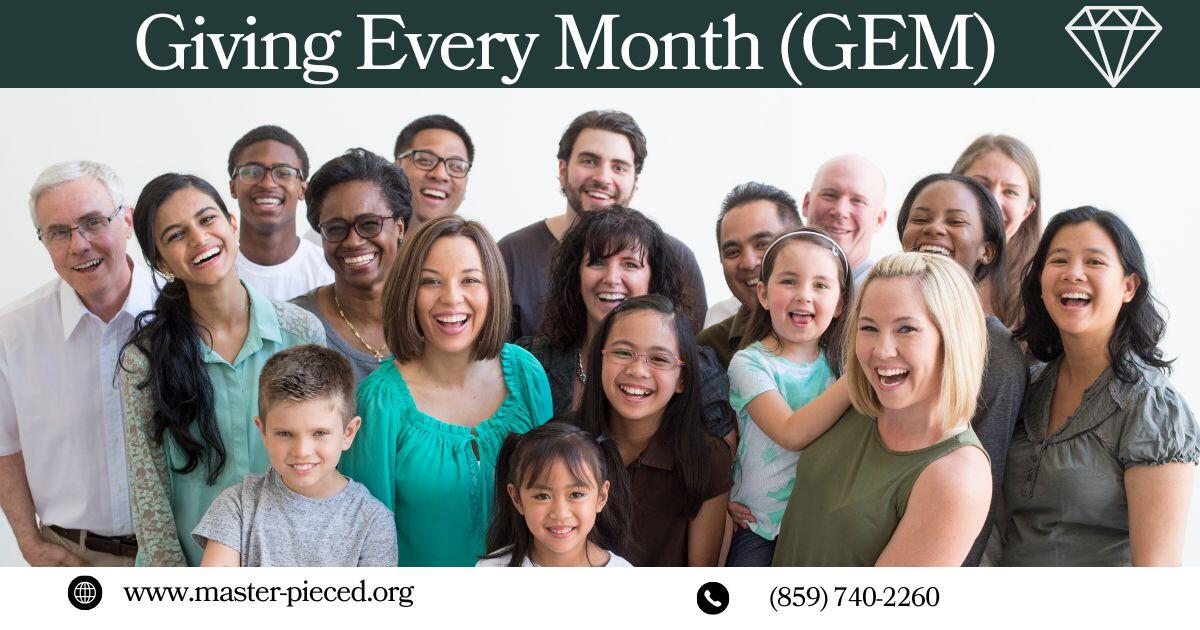 Campaign cover image for Giving Every Month (GEM)