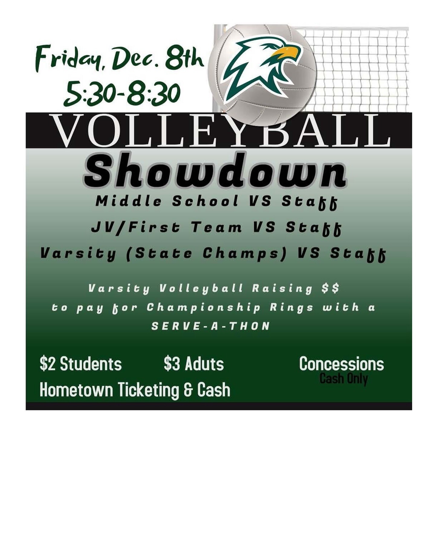 Campaign cover image for Volleyball Showdown