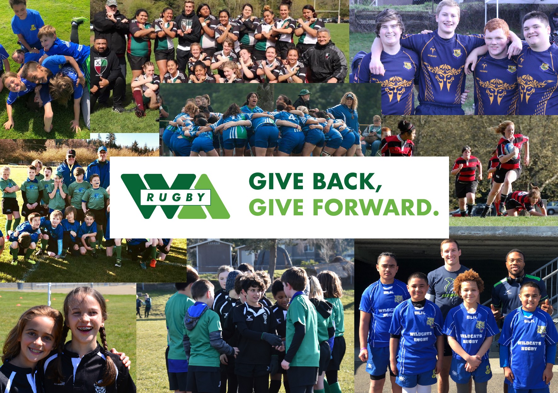 Campaign cover image for Rugby Washington: Give Back, Give Forward