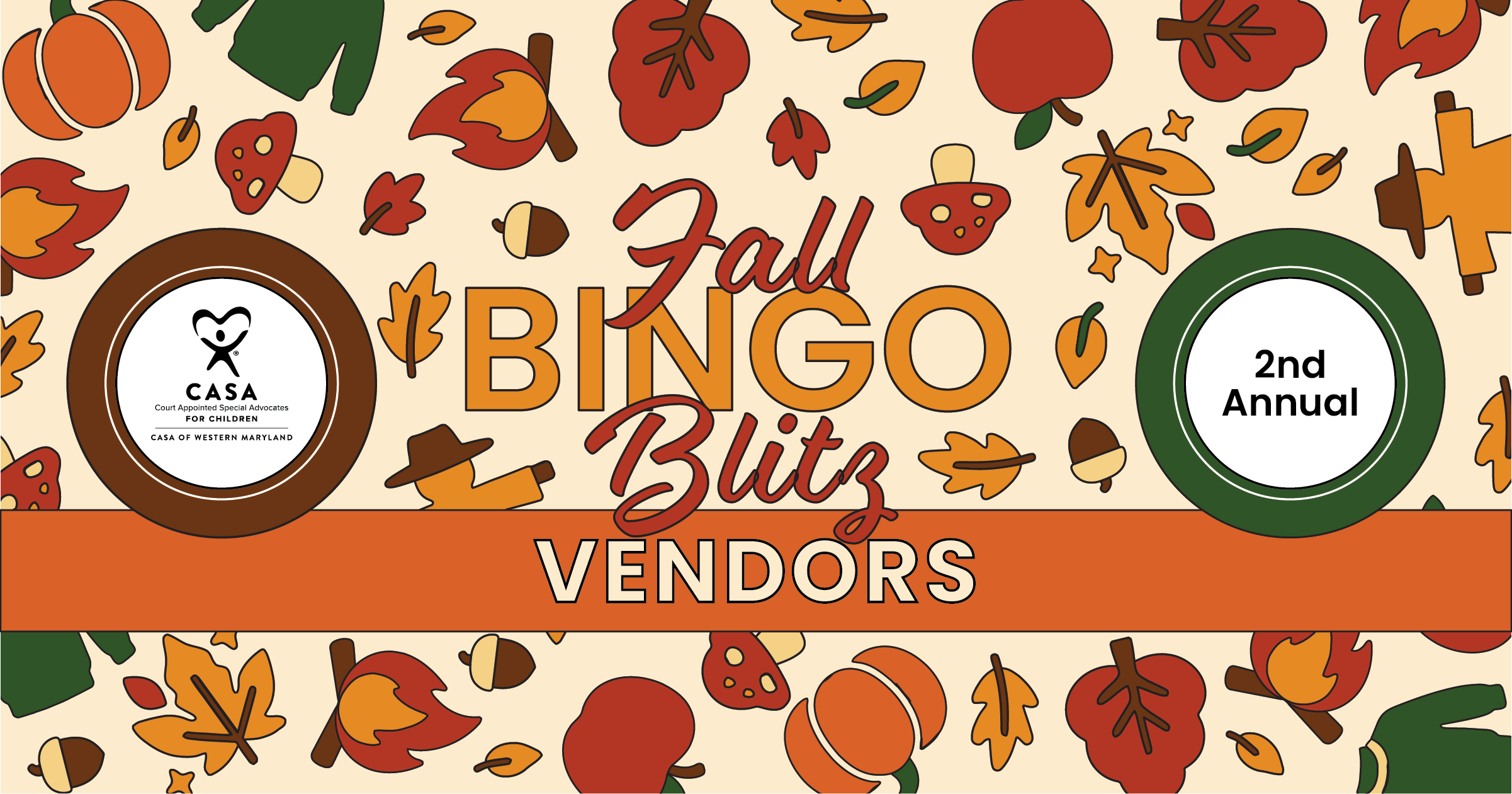 Campaign cover image for 2nd Annual Fall Bingo Blitz - Vendors