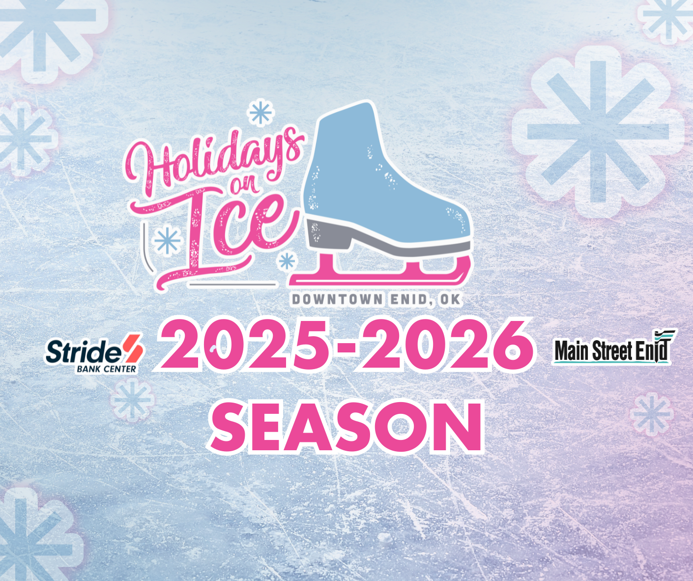 Campaign cover image for 2025-26 Holidays on Ice - Downtown Enid Ice Rink