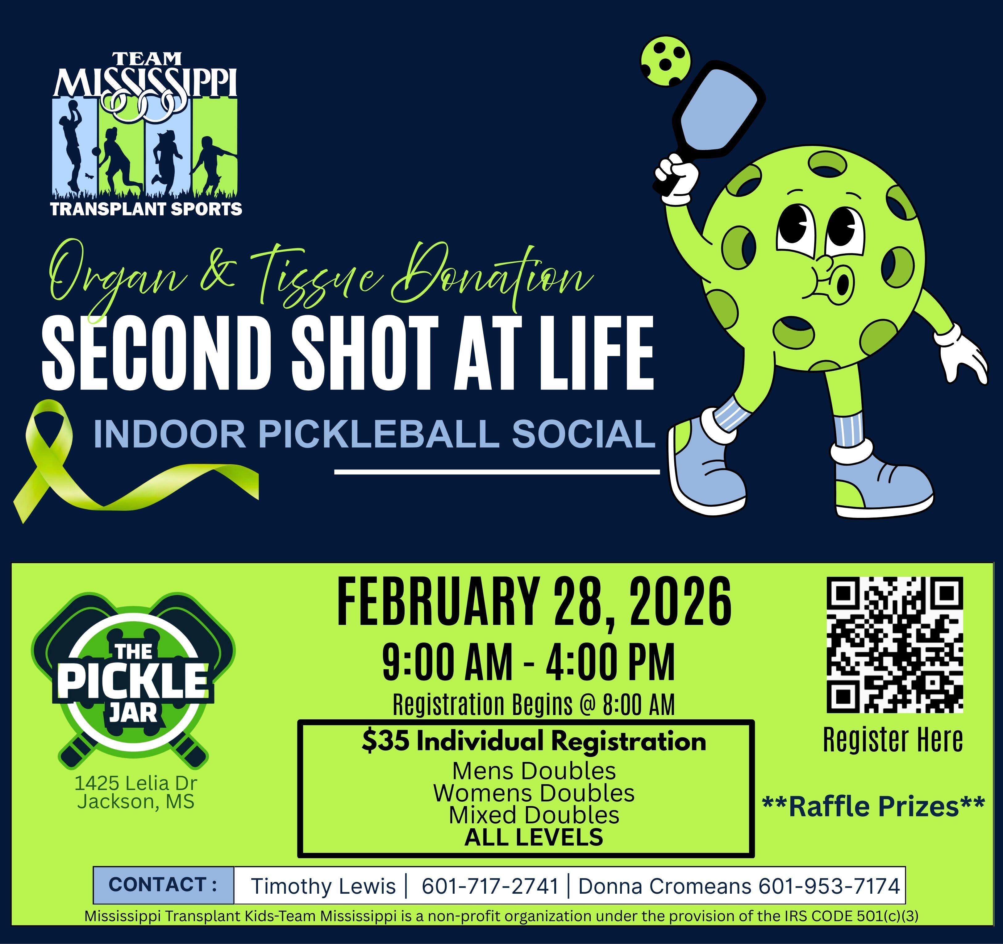 Campaign cover image for Paddle For A Cause Pickleball Social