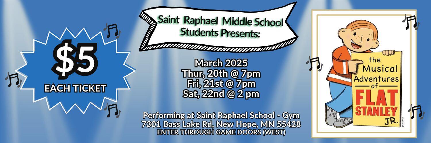 Campaign cover image for Flat Stanley - Saint Raphael Play 2025